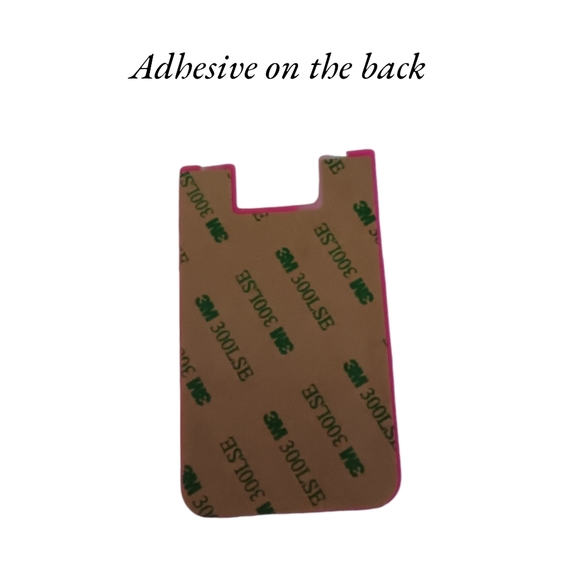 Colorful Silicone Card Holder for Phones - Picture 8 of 9